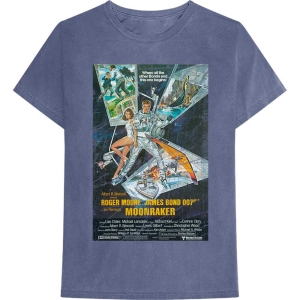 James Bond - Moonraker Uni Denim    in the group MERCHANDISE / T-shirt / Soundtrack at Bengans Skivbutik AB (5524517r)