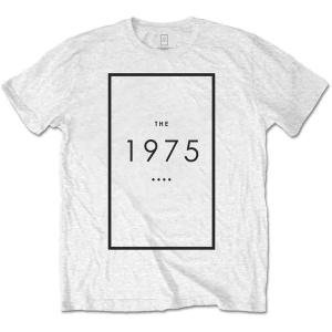 The 1975 - Original Logo Uni Wht   (XL) in the group MERCHANDISE / T-shirt / Pop-Rock at Bengans Skivbutik AB (5524552)