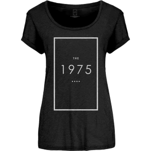 The 1975 - Original Logo Lady Bl in the group MERCHANDISE / T-shirt / Pop-Rock at Bengans Skivbutik AB (5524617r)