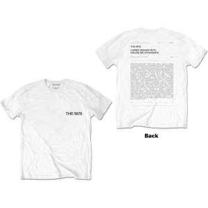 The 1975 - A Brief Inquiry Uni Wht    in the group MERCH / T-Shirt /  at Bengans Skivbutik AB (5524630r)