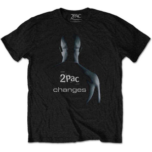 Tupac - Changes Uni Bl in the group MERCHANDISE / T-shirt / Hip Hop-Rap at Bengans Skivbutik AB (5524804r)