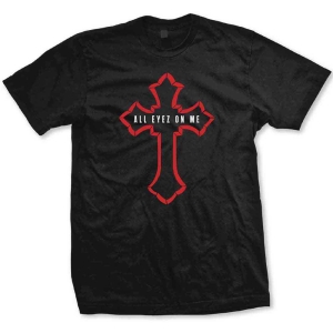 Tupac - All Eyez Logo Uni Bl    in the group MERCHANDISE / T-shirt / Hip Hop-Rap at Bengans Skivbutik AB (5524808r)