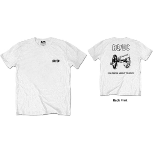Ac/Dc - F&B Packaged About To Rock Uni Wht    in the group MERCHANDISE / T-shirt / Hårdrock at Bengans Skivbutik AB (5525347r)