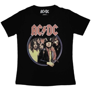 Ac/Dc - Highway To Hell Circle Lady Bl    in the group MERCH / T-Shirt /  at Bengans Skivbutik AB (5525360r)