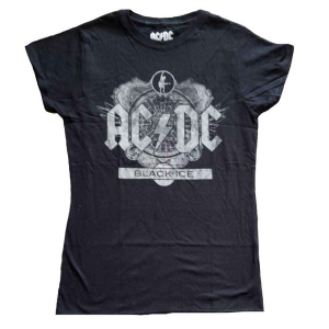 Ac/Dc - Black Ice Lady Bl    in the group MERCHANDISE / T-shirt / Heavy Metal at Bengans Skivbutik AB (5525379r)
