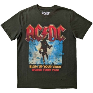 Ac/Dc - Blow Up Your Video Uni Green    in the group MERCHANDISE / T-shirt / Heavy Metal at Bengans Skivbutik AB (5525384r)