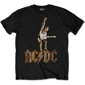 Ac/Dc - Angus Statue Uni Bl    in the group MERCHANDISE / T-shirt / Heavy Metal at Bengans Skivbutik AB (5525386r)