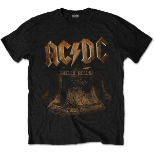 Ac/Dc - Brass Bells Uni Bl    in the group MERCHANDISE / T-shirt / Heavy Metal at Bengans Skivbutik AB (5525389r)
