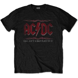 Ac/Dc - Hell Ain't A Bad Place Uni Bl    in the group MERCH / T-Shirt /  at Bengans Skivbutik AB (5525396r)