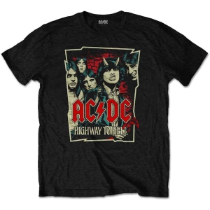 Ac/Dc - Highway To Hell Sketch Uni Bl    in the group MERCH / T-Shirt /  at Bengans Skivbutik AB (5525407r)