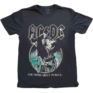 Ac/Dc - Ftatr Yellow Outlines Uni Bl    in the group MERCHANDISE / T-shirt / Heavy Metal at Bengans Skivbutik AB (5525426r)