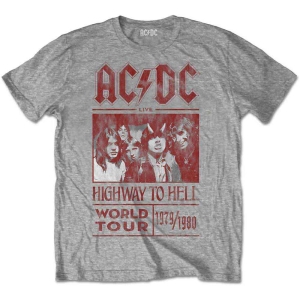 Ac/Dc - Highway To Hell World Tour 1979/80 Uni G in the group MERCH / T-Shirt /  at Bengans Skivbutik AB (5525430r)