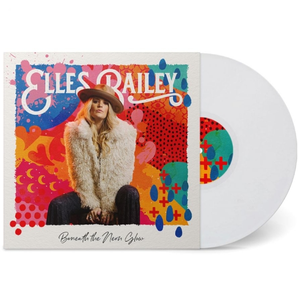 Bailey Elles - Beneath The Neon Glow (White Vinyl) in the group OUR PICKS / Friday Releases / Friday the 9th of August at Bengans Skivbutik AB (5525509)