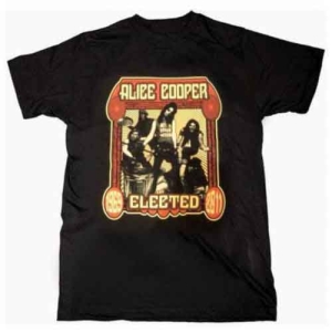 Alice Cooper - Elected Band Uni Bl    in the group MERCH / T-Shirt /  at Bengans Skivbutik AB (5525597r)