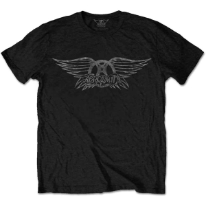 Aerosmith - Vtge Logo Uni Bl    in the group MERCH / T-Shirt /  at Bengans Skivbutik AB (5525784r)