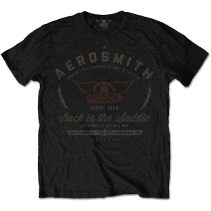 Aerosmith - Back In The Saddle Uni Bl    in the group MERCH / T-Shirt /  at Bengans Skivbutik AB (5525786r)