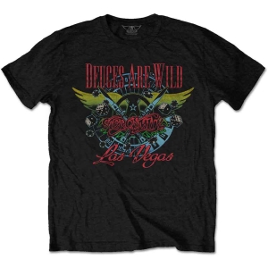 Aerosmith - Deuces Are Wild, Vegas Uni Bl    in the group MERCHANDISE / T-shirt / Heavy Metal at Bengans Skivbutik AB (5525788r)