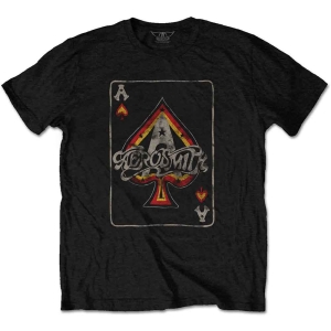 Aerosmith - Ace Uni Bl    in the group MERCHANDISE / T-shirt / Heavy Metal at Bengans Skivbutik AB (5525789r)