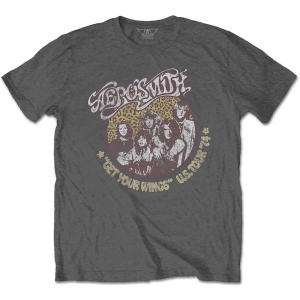 Aerosmith - Cheetah Print Uni Char    in the group MERCHANDISE / T-shirt / Heavy Metal at Bengans Skivbutik AB (5525793r)