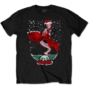 Aerosmith - Robo Santa Uni Bl    in the group MERCHANDISE / T-shirt / Heavy Metal at Bengans Skivbutik AB (5525794r)