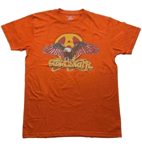 Aerosmith - Eagle Uni Orange    in the group MERCH / T-Shirt /  at Bengans Skivbutik AB (5525795r)