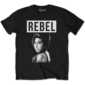 Amy Winehouse - Rebel Uni Bl    in the group MERCH / T-Shirt /  at Bengans Skivbutik AB (5526064r)