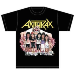 Anthrax - Euphoria Group Sketch Uni Bl  2 in the group MERCHANDISE / T-shirt / Hårdrock at Bengans Skivbutik AB (5526070)