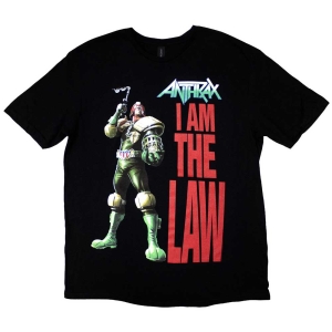 Anthrax - I Am The Law Uni Bl    in the group MERCHANDISE / T-shirt / Heavy Metal at Bengans Skivbutik AB (5526159r)