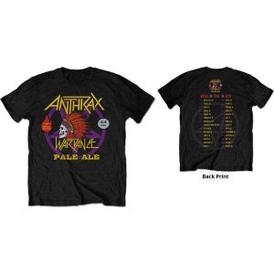 Anthrax - Wardance Pale Ale World Tour 2018 Uni Bl in the group MERCH / T-Shirt /  at Bengans Skivbutik AB (5526175r)