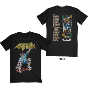Anthrax - Spreading Skater Notman Vintage Uni Bl   in the group MERCHANDISE / T-shirt / Heavy Metal at Bengans Skivbutik AB (5526178r)