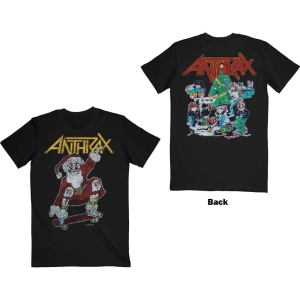 Anthrax - Vintage Christmas Uni Bl    in the group MERCH / T-Shirt /  at Bengans Skivbutik AB (5526180r)