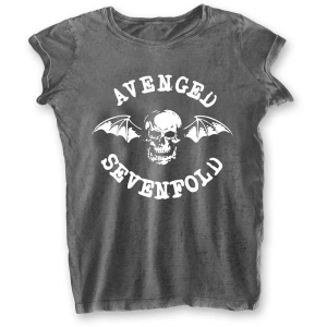 Avenged Sevenfold - Deathbat Bo Lady Char in the group MERCHANDISE / T-shirt / Heavy Metal at Bengans Skivbutik AB (5526281r)