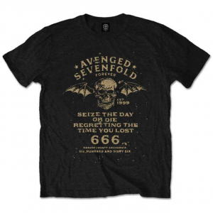 Avenged Sevenfold - Seize The Day Uni Bl  2 in the group OTHER / Övrigt /  at Bengans Skivbutik AB (5526300)