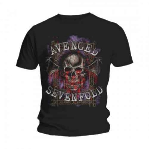 Avenged Sevenfold - Bloody Trellis Uni Bl    in the group MERCHANDISE / T-shirt / Heavy Metal at Bengans Skivbutik AB (5526481r)