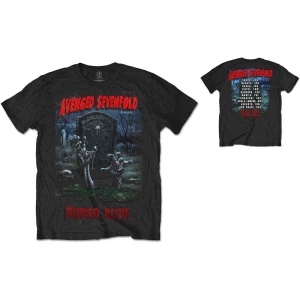 Avenged Sevenfold - Buried Alive Tour 2012 Uni Bl    in the group MERCHANDISE / T-shirt / Heavy Metal at Bengans Skivbutik AB (5526514r)