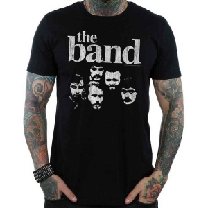 The Band - Heads Uni Bl    in the group MERCH / T-Shirt /  at Bengans Skivbutik AB (5526529r)