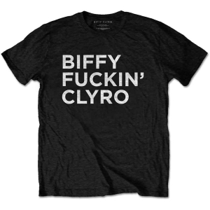 Biffy Clyro - Biffy Fucking Clyro Uni Bl    in the group MERCH / T-Shirt /  at Bengans Skivbutik AB (5526620r)