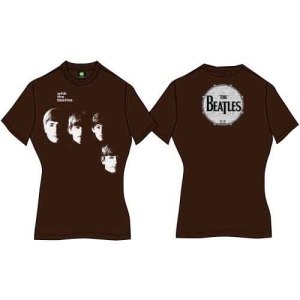 The Beatles - Vtge With Beatles Lady Brown    in the group MERCHANDISE / T-shirt / Pop-Rock at Bengans Skivbutik AB (5527251)