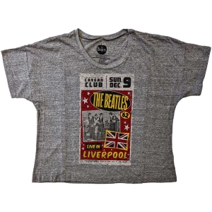 The Beatles - Live In Liverpool Dolman Lady Grey    in the group MERCHANDISE / T-shirt / Pop-Rock at Bengans Skivbutik AB (5527323)