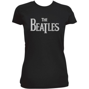 The Beatles - Drop T Diamante Lady Bl    in the group MERCHANDISE / T-shirt / Pop-Rock at Bengans Skivbutik AB (5527399r)