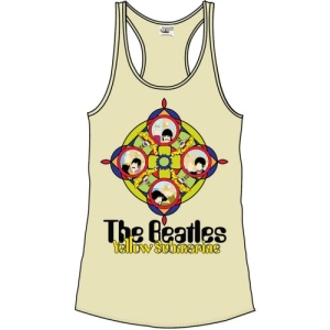 The Beatles - Yellow Sub & Portholes Lady Sand Vest:  in the group MERCH / T-Shirt /  at Bengans Skivbutik AB (5527402r)