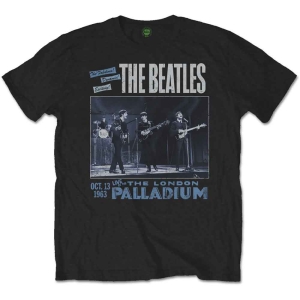 The Beatles - 1963 Palladium Uni Bl    in the group MERCHANDISE / T-shirt / Pop-Rock at Bengans Skivbutik AB (5527411r)