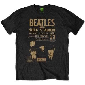 The Beatles - Shea '66 Uni Bl Eco    in the group MERCH / T-Shirt /  at Bengans Skivbutik AB (5527430r)