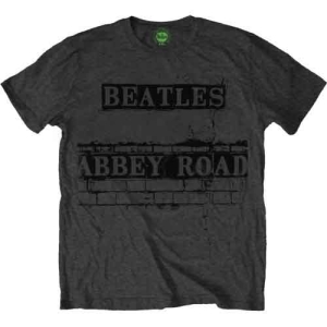 The Beatles - Abbey Road Sign Uni Drk Grey    in the group MERCHANDISE / T-shirt / Pop-Rock at Bengans Skivbutik AB (5527433r)