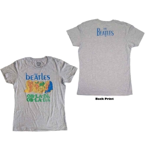 The Beatles - Vtge Ob La Di Lady Grey    in the group MERCH / T-Shirt /  at Bengans Skivbutik AB (5527454r)