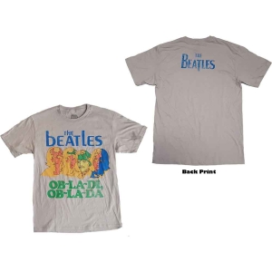 The Beatles - Vtge Ob La Di Uni Grey    in the group MERCHANDISE / T-shirt / Pop-Rock at Bengans Skivbutik AB (5527457r)