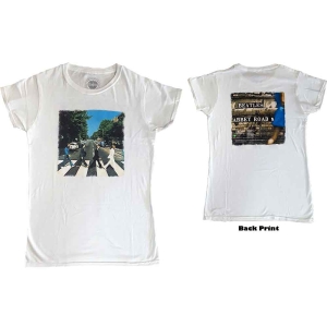 The Beatles - Vtge Abbey Road Lady Wht    in the group MERCH / T-Shirt /  at Bengans Skivbutik AB (5527467r)