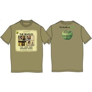The Beatles - Long & Winding Road Uni Camel    in the group MERCH / T-Shirt /  at Bengans Skivbutik AB (5527472r)