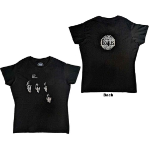 The Beatles - Vtge With Beatles Lady Bl    in the group MERCHANDISE / T-shirt / Pop-Rock at Bengans Skivbutik AB (5527474r)
