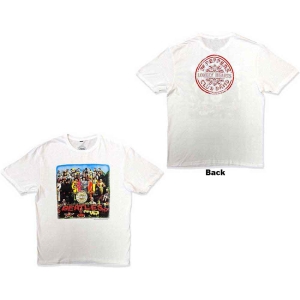 The Beatles - Vtge Sgt Pepper Uni Wht    in the group MERCHANDISE / T-shirt / Pop-Rock at Bengans Skivbutik AB (5527482r)